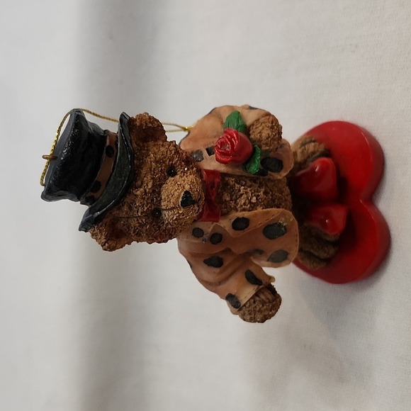 Vintage Set of Five EUC  Ceramic/Resin Teddy Bears - Picture 6 of 16